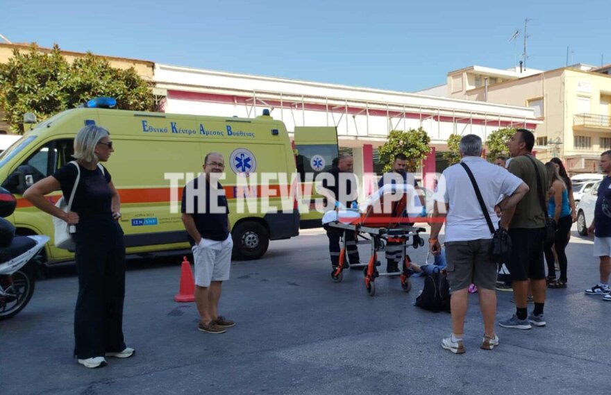 Τροχαίο με δύο τραυματίες στο Βόλο, συγκρούστηκαν μηχανάκια