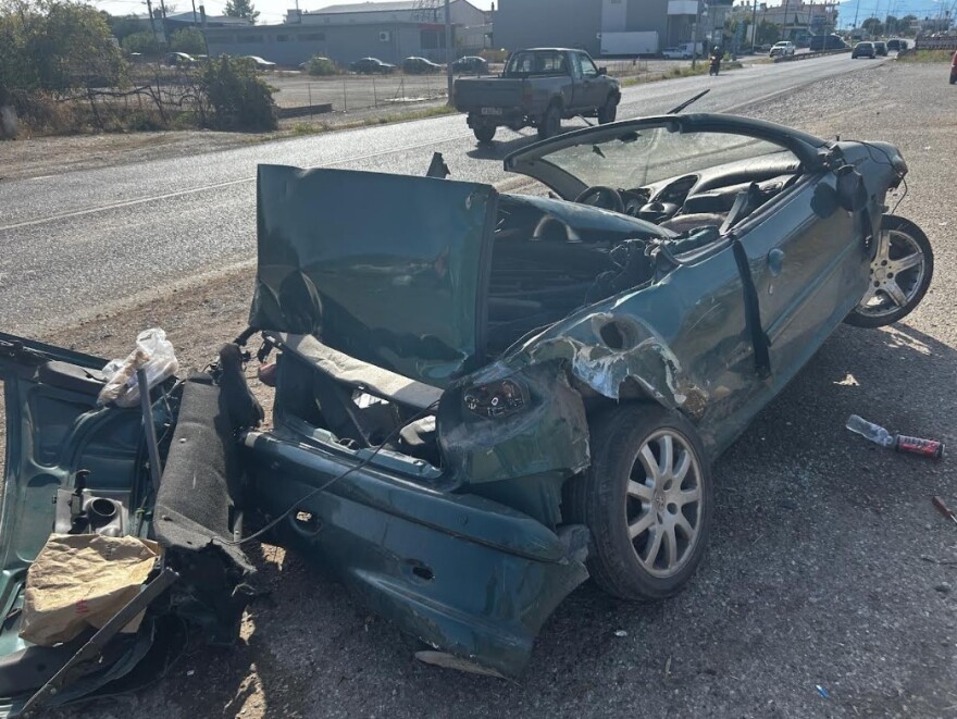 Σοβαρό τροχαίο με μεθυσμένο οδηγό στο Αγρίνιο: Το αυτοκίνητο μετατράπηκε σε άμορφη μάζα, νοσηλεύονται οι επιβαίνοντες