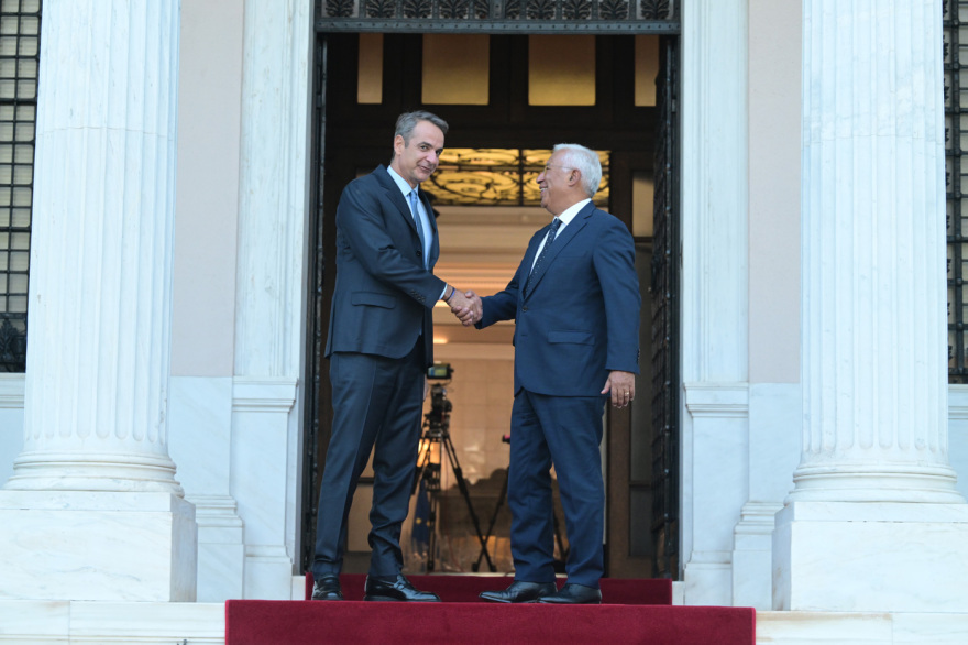 Συνάντηση Μητσοτάκη-Κόστα στο Μαξίμου - Δείπνησαν μαζί το βράδυ της Κυριακής