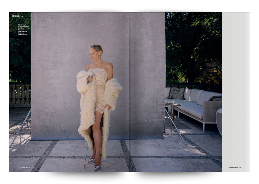 Στο Marie Claire Οκτωβρίου που κυκλοφορεί την Κυριακή με το ΘΕΜΑ, με εξώφυλλο τη Sharon Stone