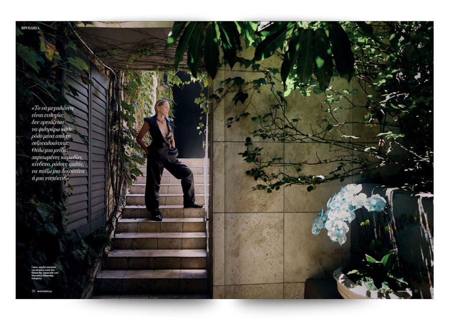 Στο Marie Claire Οκτωβρίου που κυκλοφορεί την Κυριακή με το ΘΕΜΑ, με εξώφυλλο τη Sharon Stone