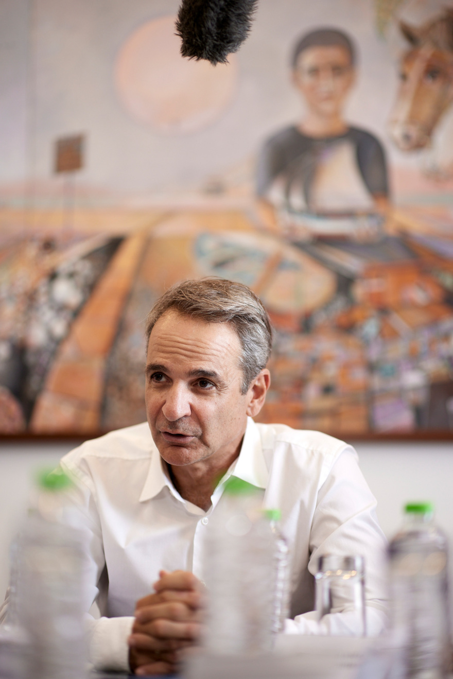 Mitsotakis from Lemnos: We want our Akritis to feel safe, Greece constantly strengthens the armed forces