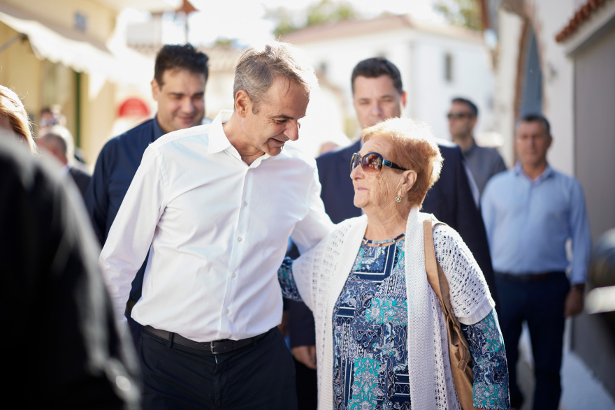 Mitsotakis from Lemnos: We corrected an injustice with the equation of the VAT reduction for islands with residents under 20,000 - Video