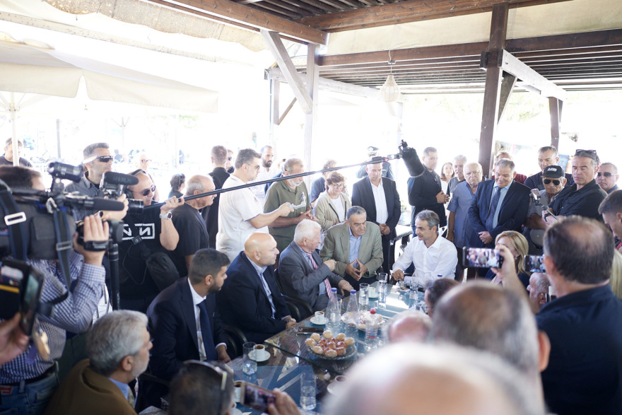 Mitsotakis from Lemnos: We corrected an injustice with the equation of the VAT reduction for islands with residents under 20,000 - Video