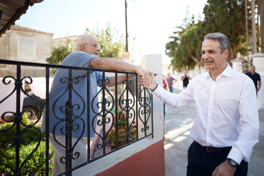 Mitsotakis from Lemnos: We corrected an injustice with the equation of the VAT reduction for islands with residents under 20,000 - Video