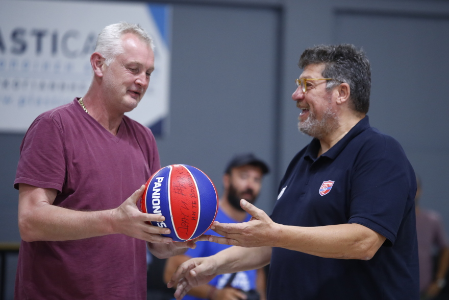 Πανιώνιος: Χριστοδούλου και Πάσπαλι αποθεώθηκαν στη Γλυφάδα - Βίντεο 