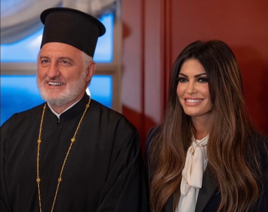 Στην Ουάσινγκτον ο Οικουμενικός Πατριάρχης Βαρθολομαίος: Θερμή υποδοχή από την Κίμπερλι Γκιλφόιλ kiberly5
