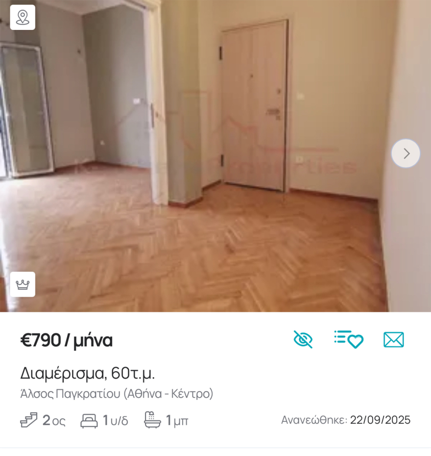 Παγκράτι: Από φοιτητική γειτονιά, σε ακριβή περιοχή - Πώς τα ενοίκια στις γκαρσονιέρες έφτασαν τα 850 ευρώ
