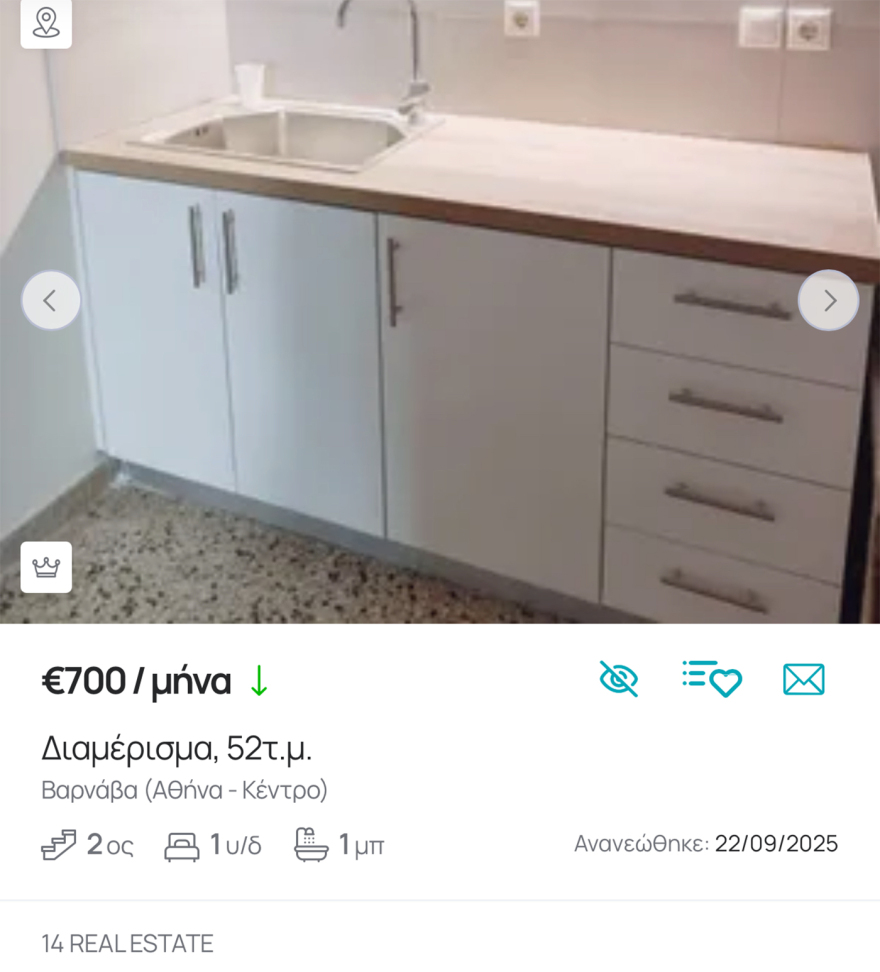 Παγκράτι: Από φοιτητική γειτονιά, σε ακριβή περιοχή - Πώς τα ενοίκια στις γκαρσονιέρες έφτασαν τα 850 ευρώ
