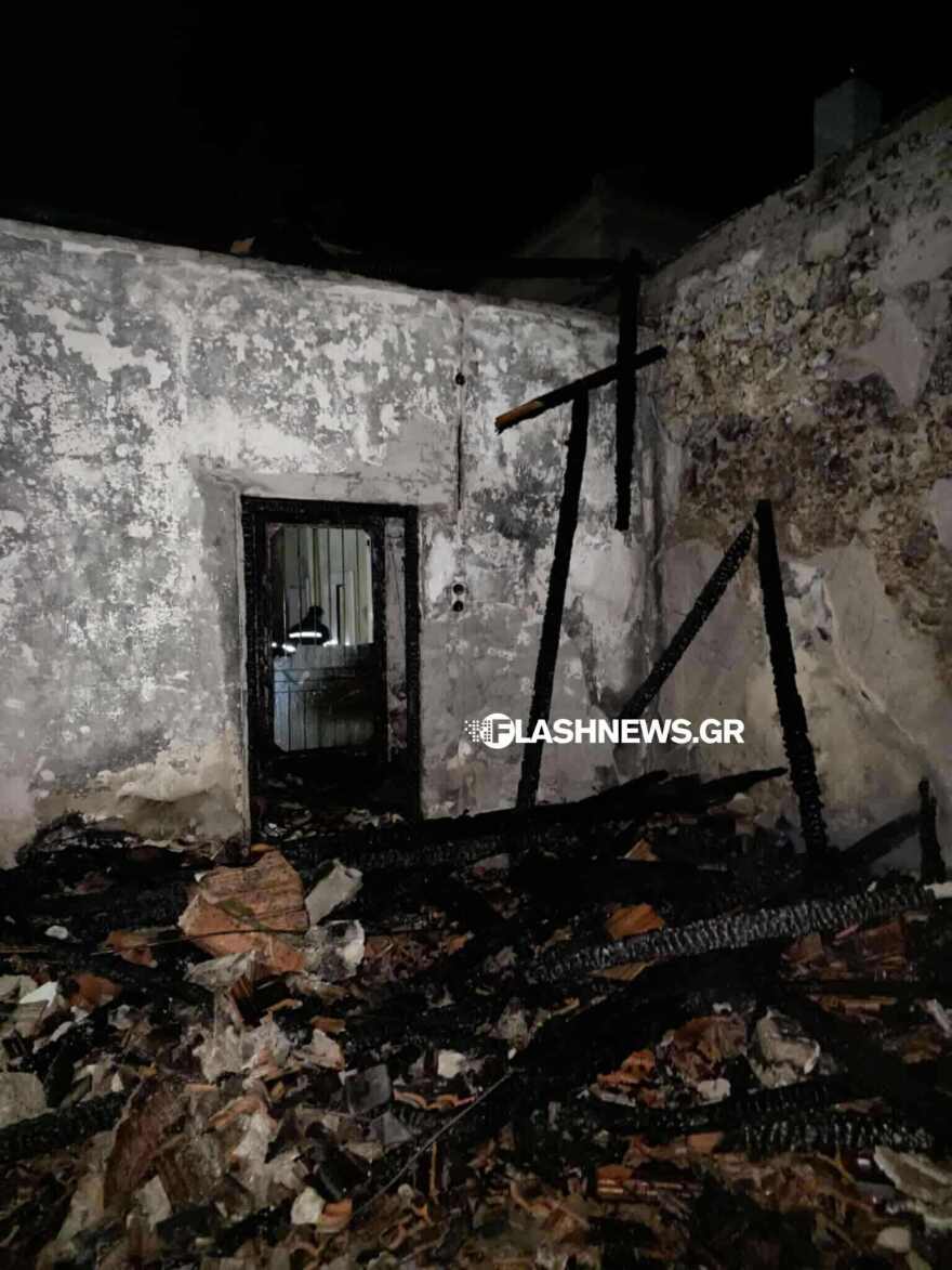 Φωτιά σε σπίτι στα Χανιά – Νεκρή 74χρονη
