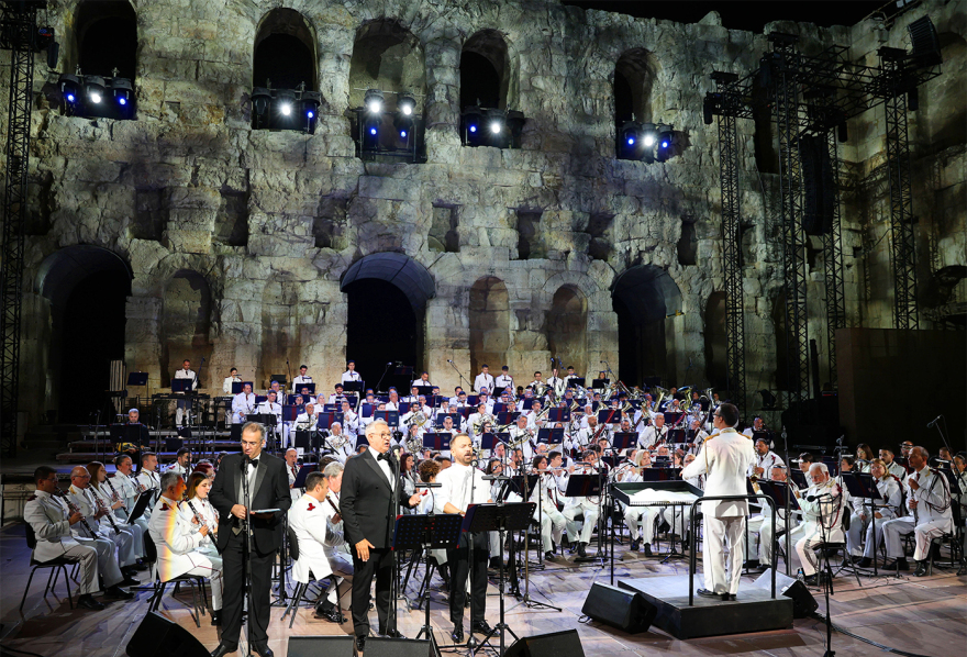 Μια βραδιά στο Ηρώδειο για την «Παλαιά» Φιλαρμονική Κερκύρας με άριες, καντάδες και καντσονέτες 