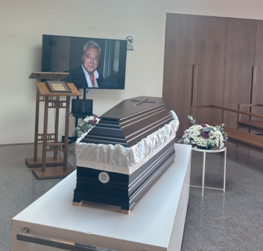 Στο Αποτεφρωτήριο Ριτσώνας το τελευταίο αντίο στον ηθοποιό Βαγγέλη Ζερβόπουλο
