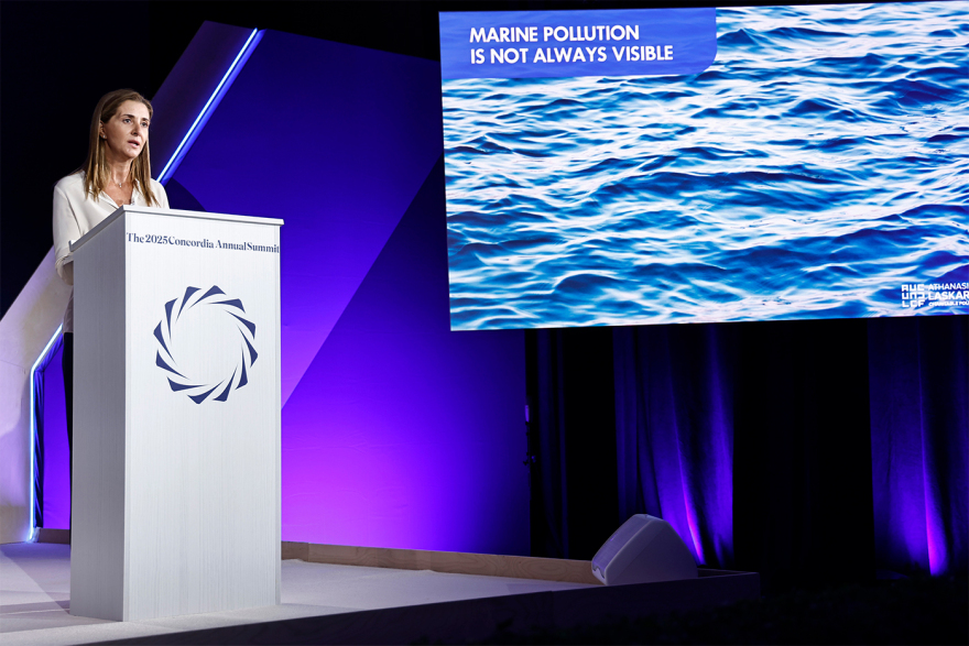 Εύη Λαζού - Λασκαρίδη στο Concordia Summit: Ο ωκεανός είναι η ραχοκοκαλιά της ζωής στη Γη