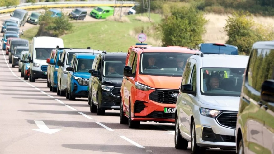 Το Ford Transit στα ρεκόρ Guinness