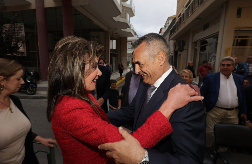 Επίσκεψη της Γιάννας Αγγελοπούλου-Δασκαλάκη στην Τρίπολη