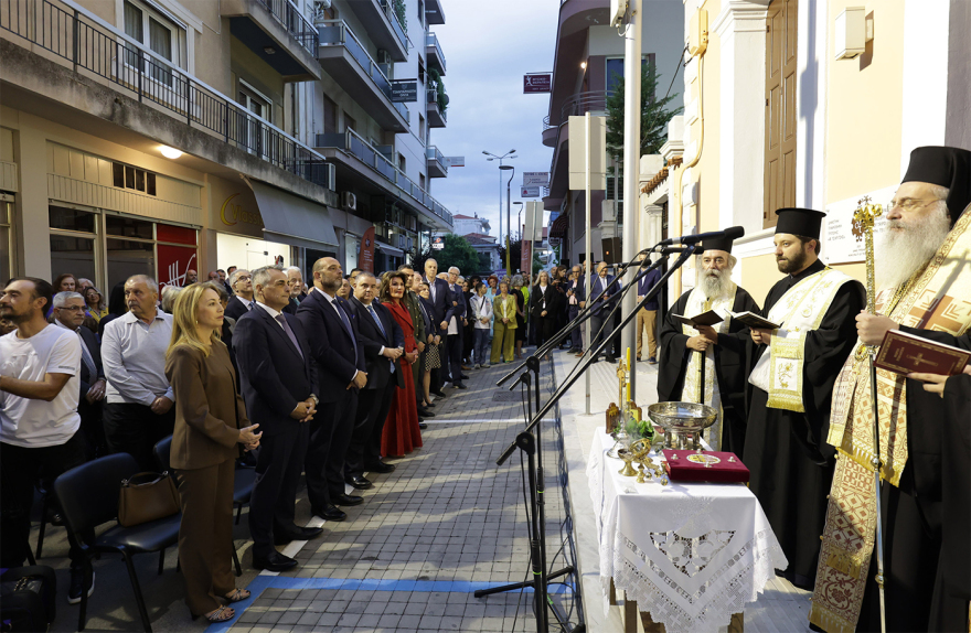 Επίσκεψη της Γιάννας Αγγελοπούλου-Δασκαλάκη στην Τρίπολη