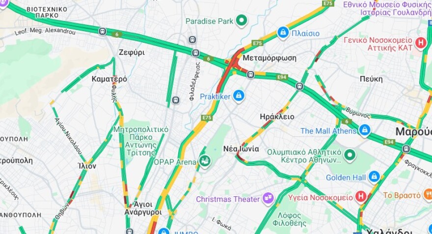 Τροχαίο στον Κηφισό: Ένας τραυματίας έπειτα από σύγκρουση ΙΧ με μοτοσικλέτα