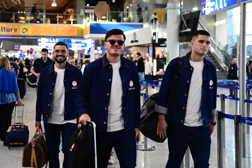 Ολυμπιακός: Αναχώρησε για Λονδίνο ενόψει του ματς με την Άρσεναλ στο Champions League