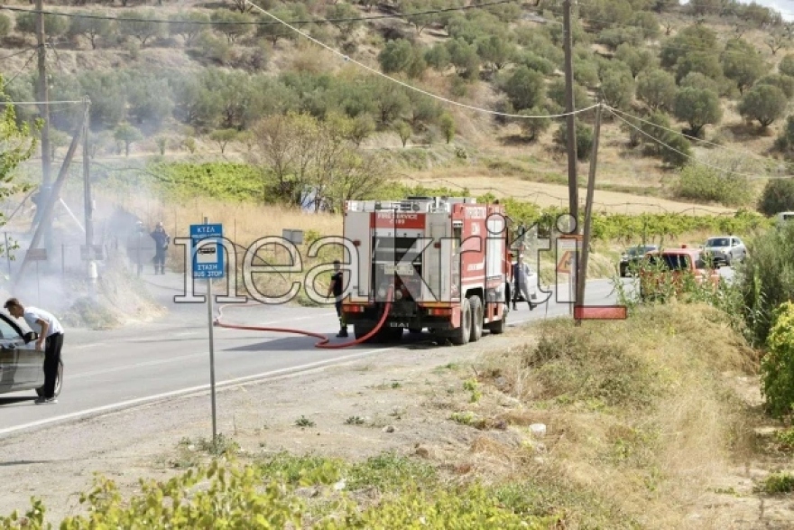 Κρήτη: Συναγερμός για φωτιά στις Μαλάδες – Ήχησε το 112   