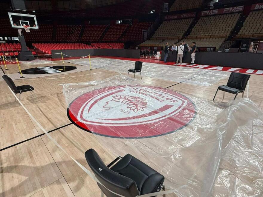 Πλημμύρισε και πάλι το Στάδιο Ειρήνης και Φιλίας - Δείτε φωτογραφίες