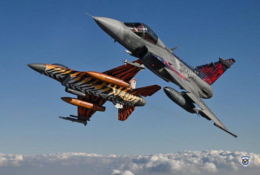 Eλληνικά F-16 της 335 Μοίρας στην άσκηση «NATO Tiger Meet 2025» - Δείτε φωτογραφίες