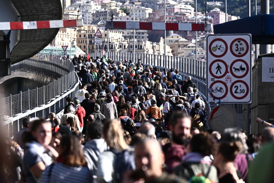 Ιταλία: Γενική απεργία και διαδηλώσεις υπέρ της Γάζας μετά τον αποκλεισμό του στολίσκου
