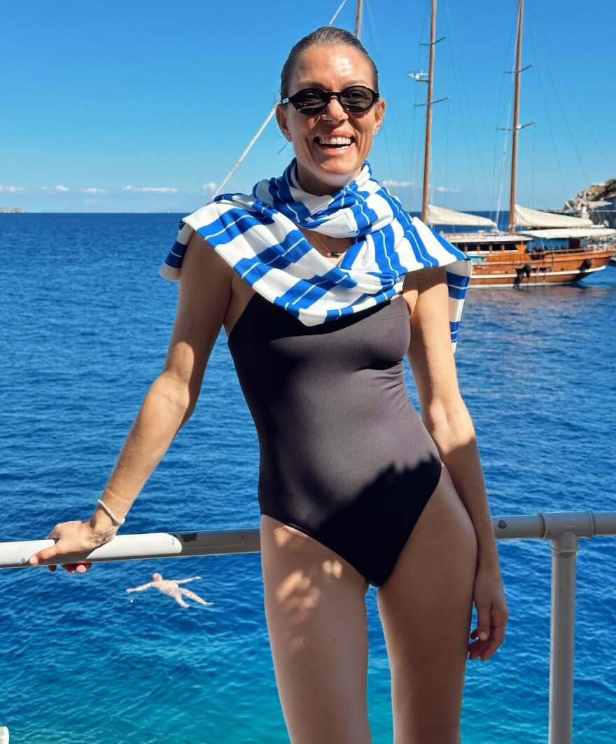 Βίκυ Καγιά: Φθινοπωρινή απόδραση στην Ύδρα - «Ευδαιμονία» έγραψε