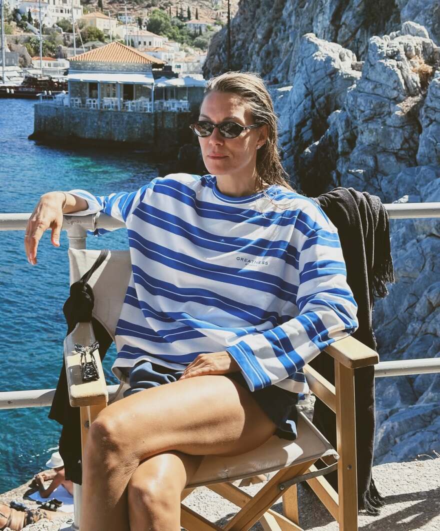 Βίκυ Καγιά: Φθινοπωρινή απόδραση στην Ύδρα - «Ευδαιμονία» έγραψε