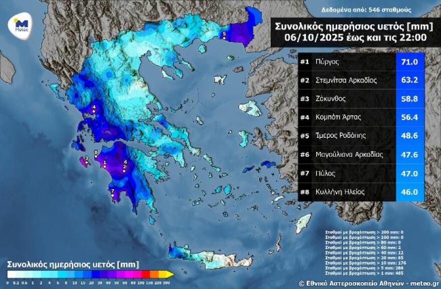 Καιρός: Βροχές, βοριάδες και χαμηλές θερμοκρασίες σήμερα - Πού θα είναι έντονα τα φαινόμενα 