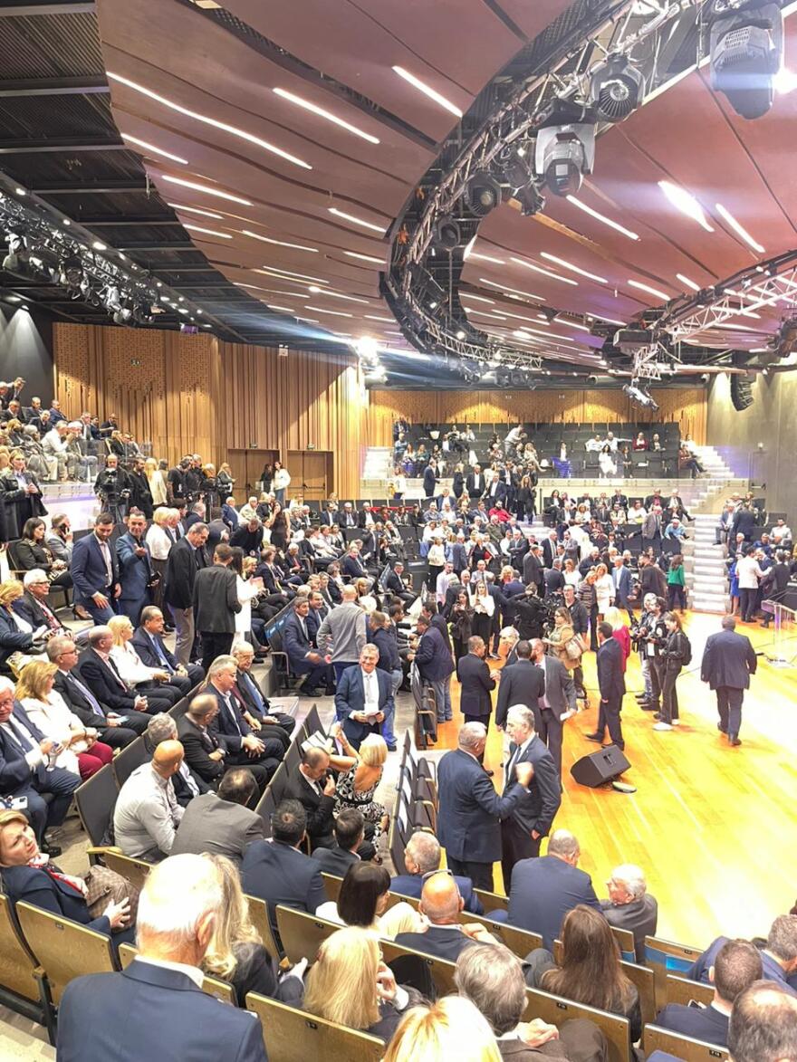 Η παρουσίαση του βιβλίου του Ευριπίδη Στυλιανίδη με προσκεκλημένους Μητσοτάκη, Καραμανλή - Δεν θα πάει ο Σαμαράς