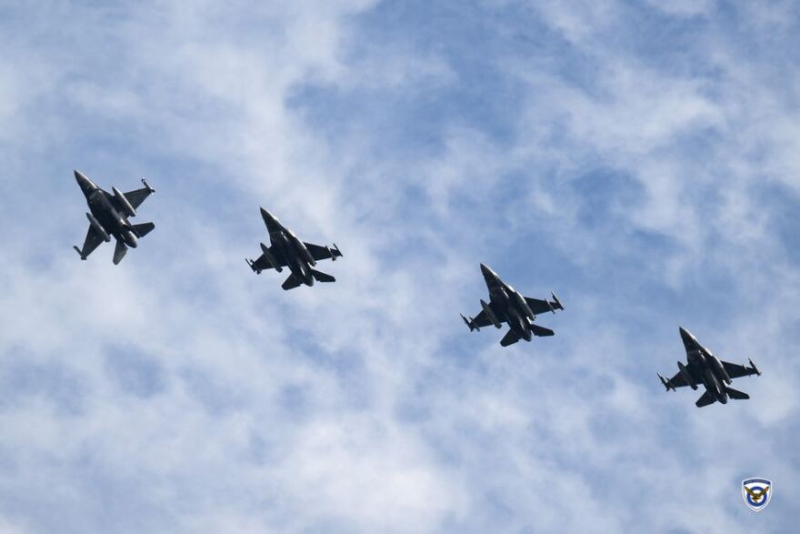 Δείτε φωτογραφίες: F-16 Viper της Πολεμικής Αεροπορίας στην άσκηση «Volfa 2025»