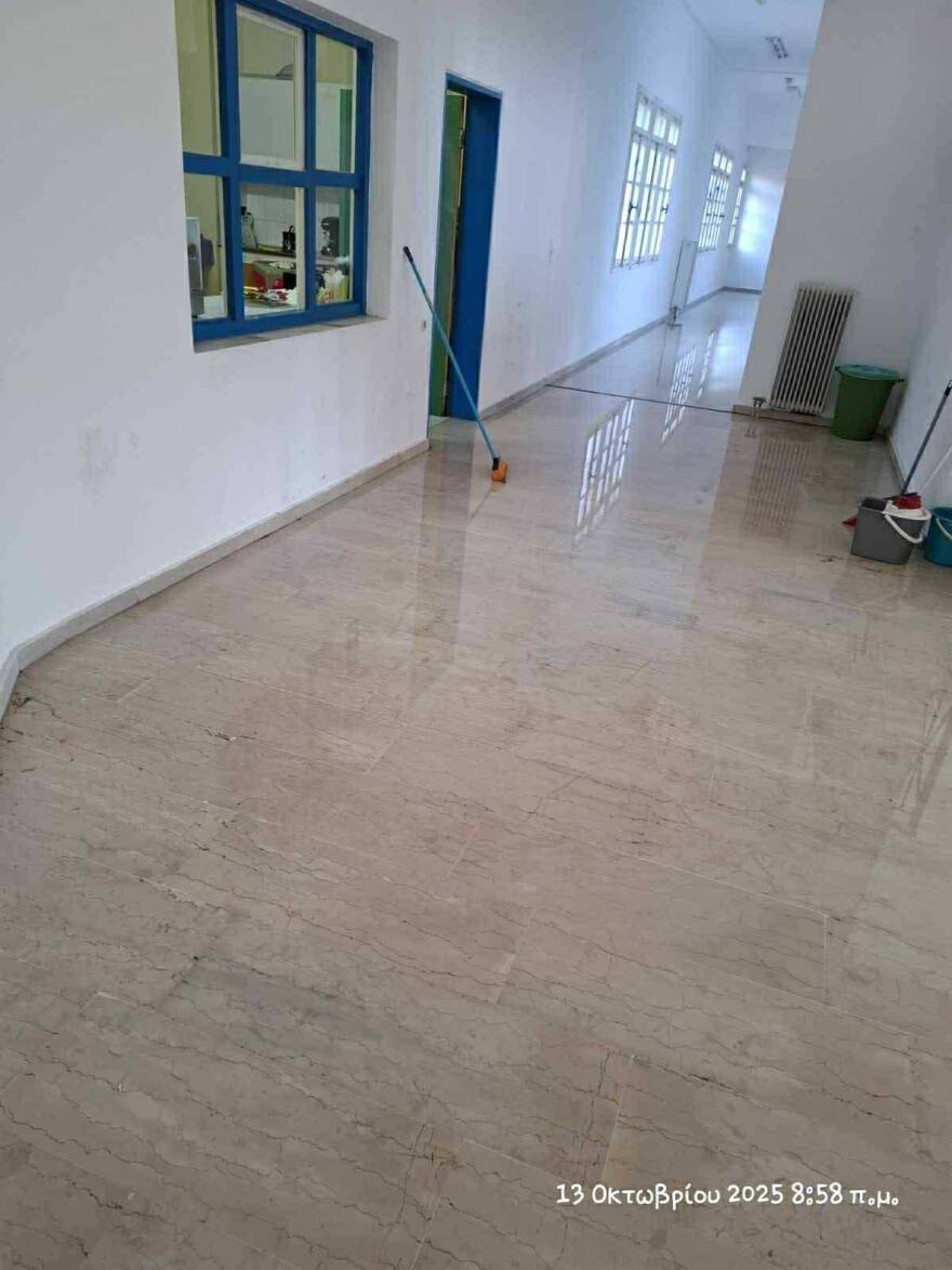 Βανδαλισμός σε σχολείο της Άνδρου, ζημιές και πλημμύρες στο κτίριο - Φωτογραφίες