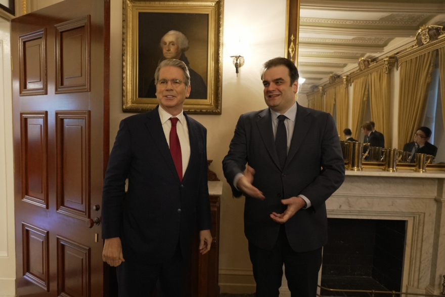 Συνάντηση Πιερρακάκη με τον Αμερικανό ΥΠΟΙΚ στην Ουάσιγκτον: Τι συζήτησαν