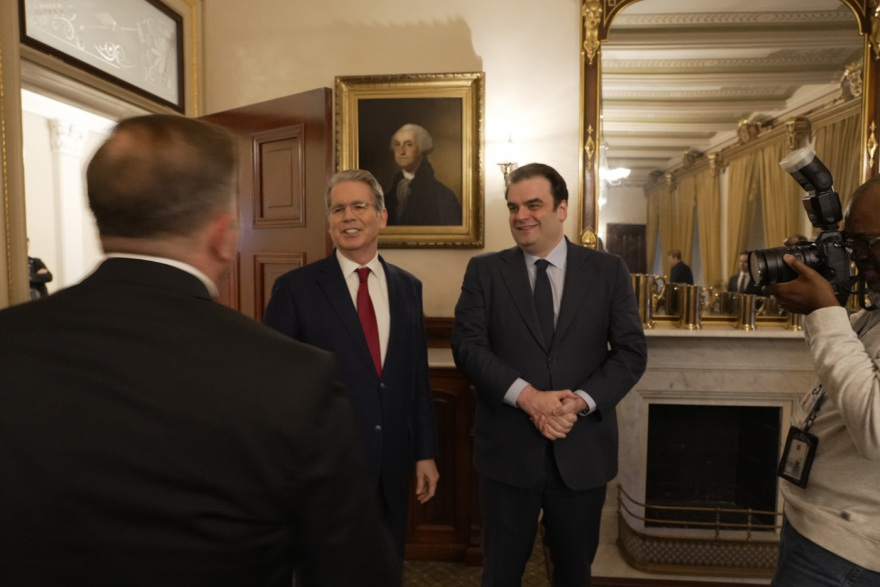Συνάντηση Πιερρακάκη με τον Αμερικανό ΥΠΟΙΚ στην Ουάσιγκτον: Τι συζήτησαν
