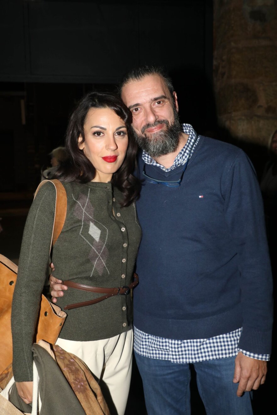 Ο Σωτήρης Τσαφούλιας βρέθηκε στην πρεμιέρα της συντρόφου του, Άννας Μενενάκου - Δείτε φωτογραφίες
