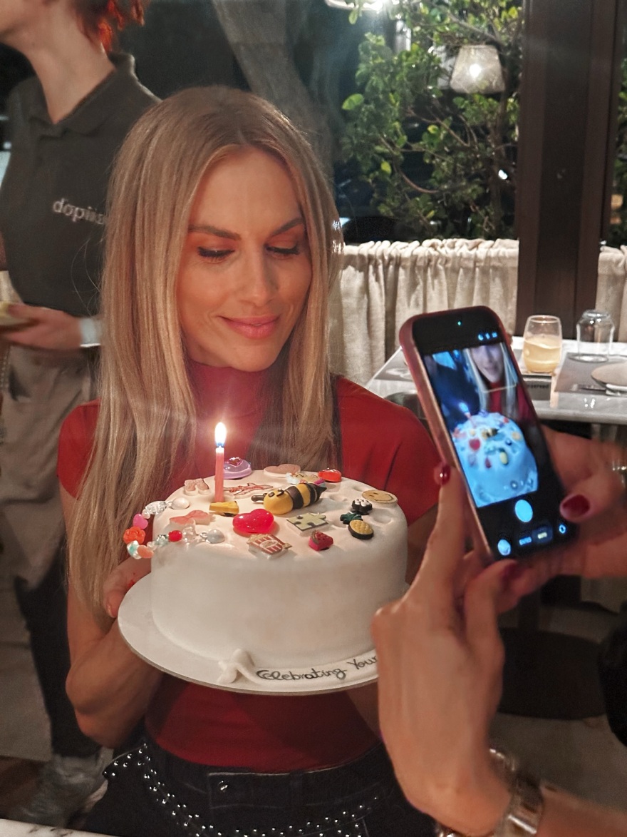 Ντορέττα Παπαδημητρίου: Οι φωτογραφίες της από τα γενέθλιά της