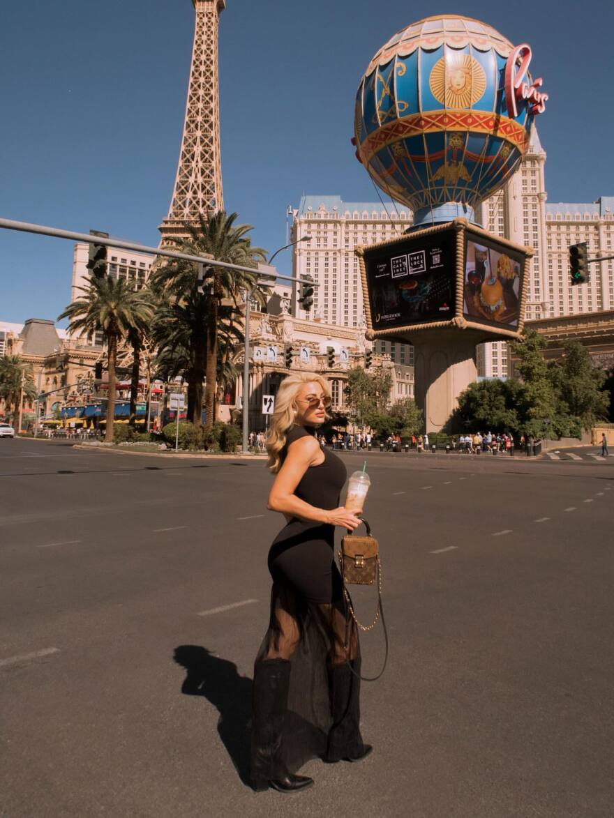 Ιωάννα Τούνη: Οι νέες φωτογραφίες από το ταξίδι της στο Λας Βέγκας