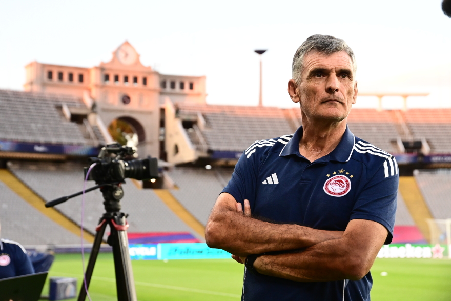 Ολυμπιακός: Η τελευταία προπόνηση στο Μονζουίκ πριν από τη μάχη με την Μπαρτσελόνα - Βίντεο, φωτογραφίες 