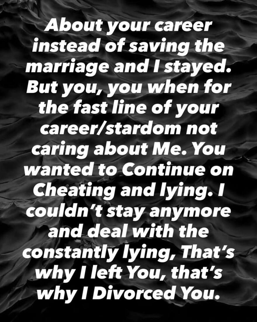 Πρώην σύζυγος της Λόπεζ ξεσπά μετά το «δεν έχω αγαπηθεί πραγματικά» και την κατηγορεί για απιστία: Θα έπρεπε να ντρέπεσαι