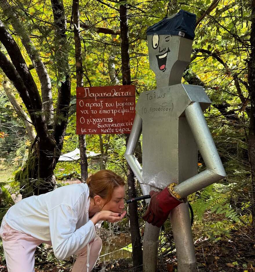 Στεφανία Γουλιώτη: Από τις ομορφότερες διαδρομές της ζωής μου, έγραψε για την απόδρασή της στην Παύλιανη
