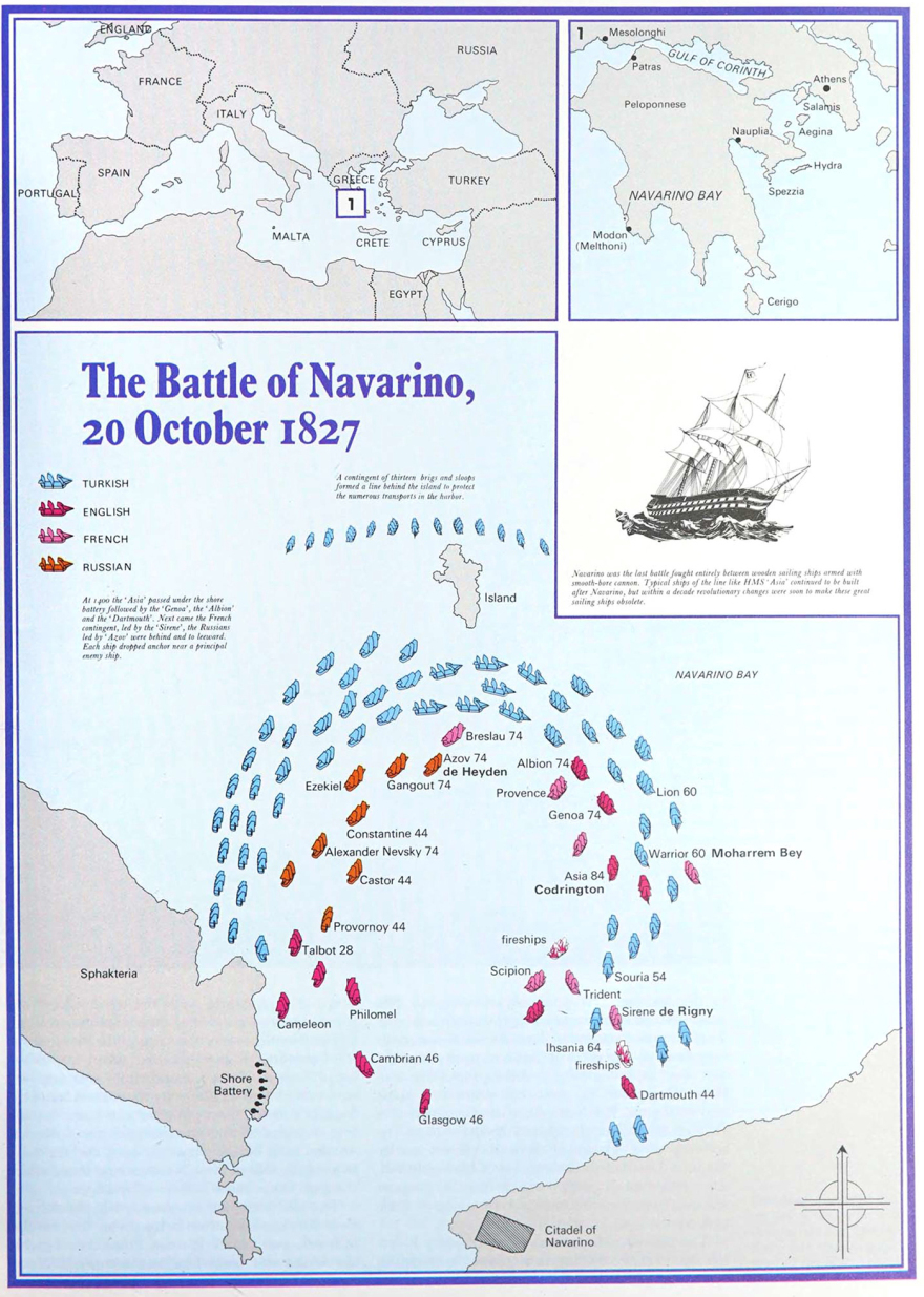 Ναυαρίνο 20/10/1827, «η πιο τίμια ναυμαχία από καταβολής κόσμου» (β’ μέρος)