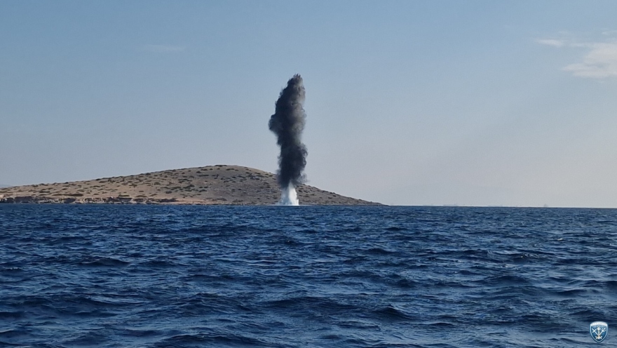 Επιχειρήσεις Ναρκοθηρίας και Εξουδετέρωσης Ναρκών στην πολυεθνική άσκηση «Aegean Seal 25-I», δείτε βίντεο 