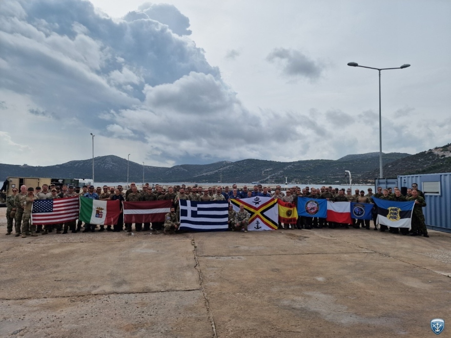 Επιχειρήσεις Ναρκοθηρίας και Εξουδετέρωσης Ναρκών στην πολυεθνική άσκηση «Aegean Seal 25-I», δείτε βίντεο 