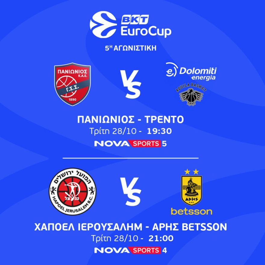 Η «Διαβολοβδομάδα» Νο3 της EuroLeague στο παρκέ του Novasports! 