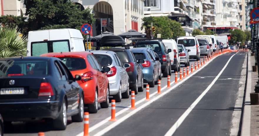 Θεσσαλονίκη: Υψηλού ή πολύ υψηλού κινδύνου πάνω από το 65% των τμημάτων του δικτύου ποδηλατοδρόμων