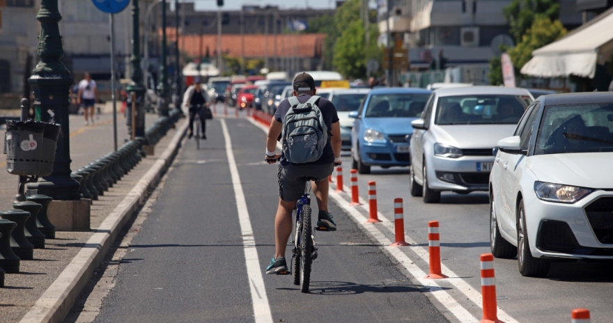 Θεσσαλονίκη: Υψηλού ή πολύ υψηλού κινδύνου πάνω από το 65% των τμημάτων του δικτύου ποδηλατοδρόμων