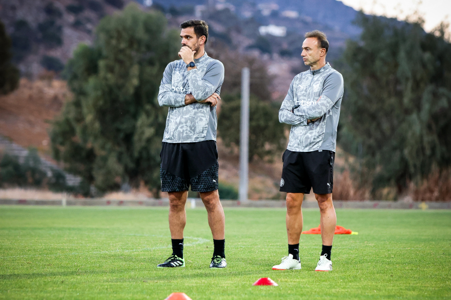 H πρώτη προπόνηση του Χρήστου Κόντη με τον ΟΦΗ - Δείτε φωτογραφίες και βίντεο