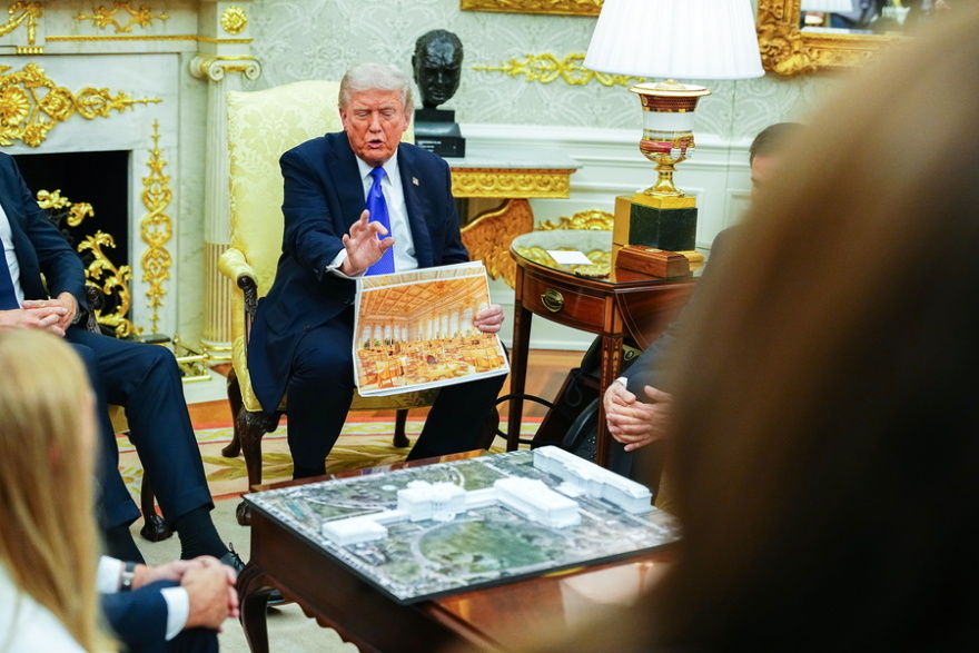 Νέες αντιδράσεις για το ballroom στον Λευκό Οίκο: Προσφυγή κατά του Τραμπ για το γκρέμισμα στην Ανατολική Πτέρυγα