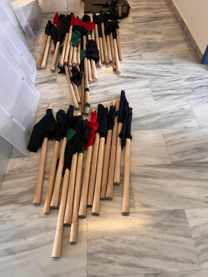 Έξι συλλήψεις για την επίθεση στον Βορίδη από την κατάληψη Ευαγγελισμός στην Κρήτη που εκκενώθηκε - Δείτε τι βρήκαν