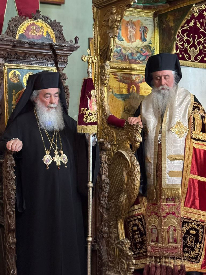 Ο Μητσοτάκης στην ενθρόνιση του νέου Αρχιεπισκόπου Σινά, κ. Συμεών - «Εθνικό καθήκον μας το ενδιαφέρον για τη Μονή»